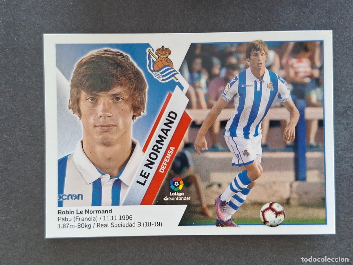 Cromos de f&uacute;tbol: L2 LE NORMAND REAL SOCIEDAD COLOCA LIGA ESTE 2019 2020 19 20 NUNCA PEGADO SIN PEGAR