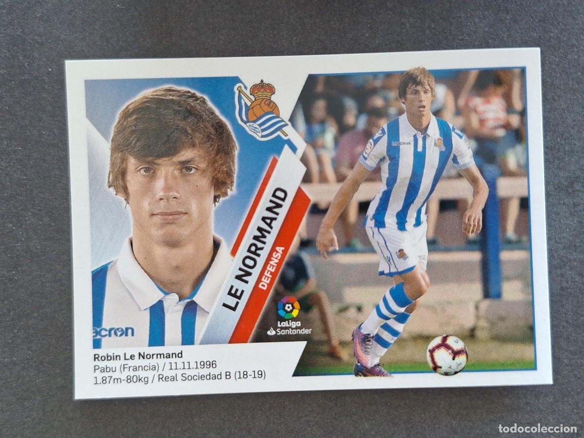 Cromos de f&uacute;tbol: L2 LE NORMAND REAL SOCIEDAD COLOCA LIGA ESTE 2019 2020 19 20 NUNCA PEGADO SIN PEGAR