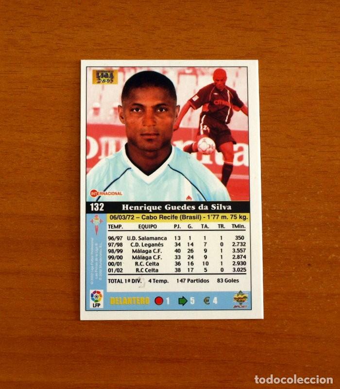 Cromos de f&uacute;tbol: Celta de Vigo - N&ordm; 132 Catanha - Mundicromo Las Fichas de la Liga 2002-2003, 02-03