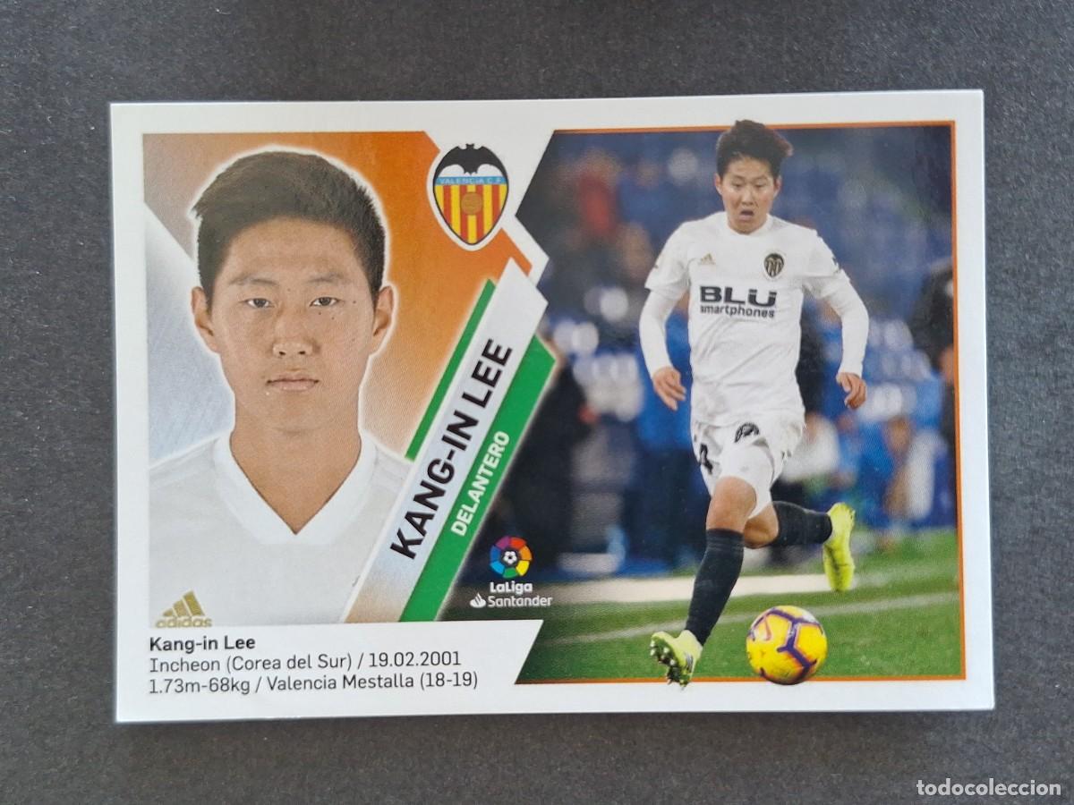 Cromos de f&uacute;tbol: L2 KANG-IN LEE VALENCIA C. F. COLOCA LIGA ESTE 2019 2020 19 20 NUNCA PEGADO SIN PEGAR