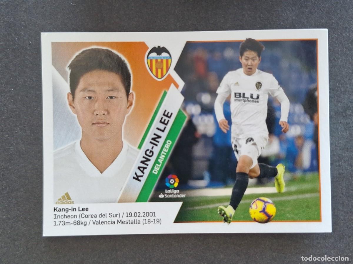 Cromos de f&uacute;tbol: L2 KANG-IN LEE VALENCIA C. F. COLOCA LIGA ESTE 2019 2020 19 20 NUNCA PEGADO SIN PEGAR