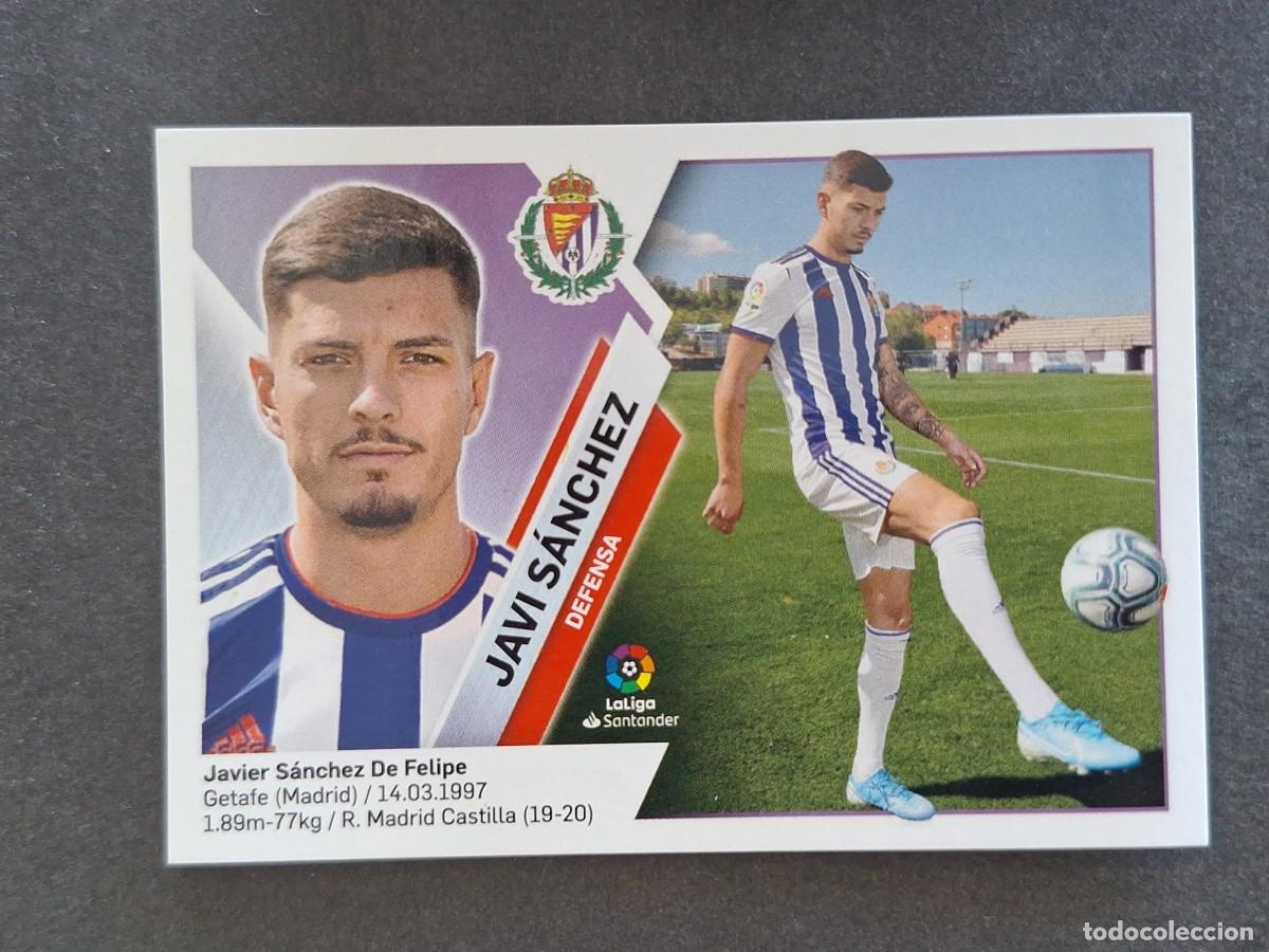 Cromos de f&uacute;tbol: L2 JAVI SANCHEZ REAL VALLADOLID COLOCA LIGA ESTE 2019 2020 19 20 NUNCA PEGADO SIN PEGAR