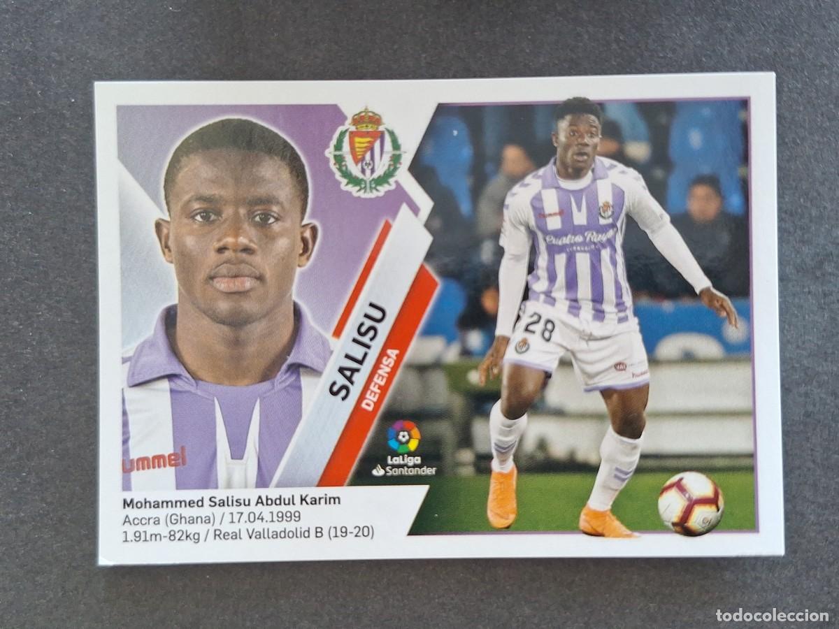 Cromos de f&uacute;tbol: L2 SALISU REAL VALLADOLID COLOCA LIGA ESTE 2019 2020 19 20 NUNCA PEGADO SIN PEGAR