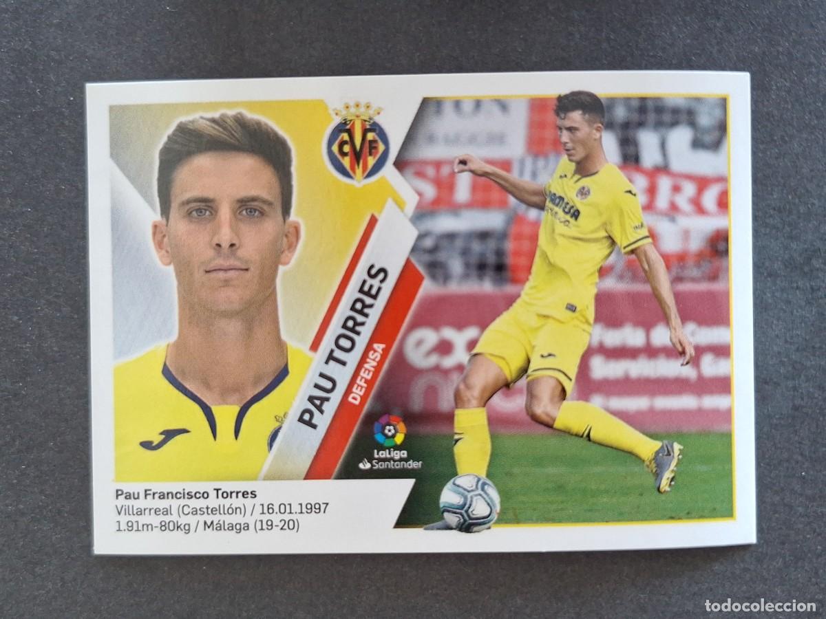 Cromos de f&uacute;tbol: L2 PAU TORRES VILLARREAL C. F. COLOCA LIGA ESTE 2019 2020 19 20 NUNCA PEGADO SIN PEGAR