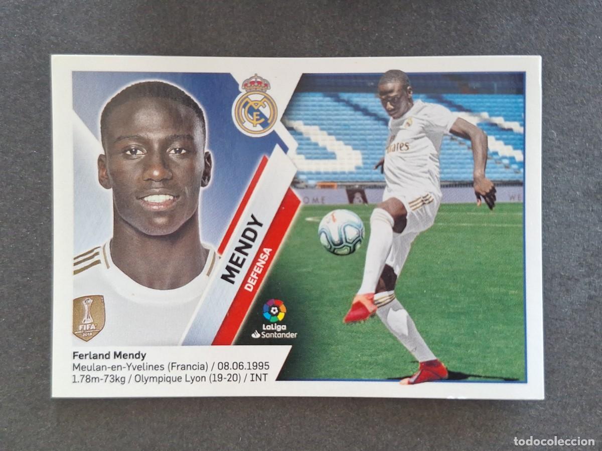 Cromos de f&uacute;tbol: L2 MENDY REAL MADRID FICHAJE 1 LIGA ESTE 2019 2020 19 20 NUNCA PEGADO SIN PEGAR