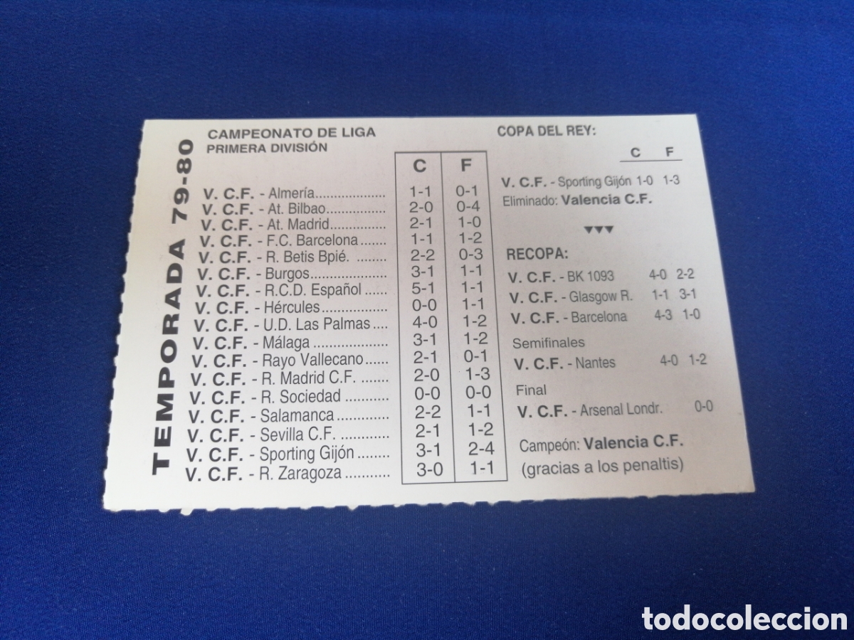Cromos de f&uacute;tbol: HISTORIA DEL VALENCIA CF - DIARIO LAS PROVINCIAS - 1994 -