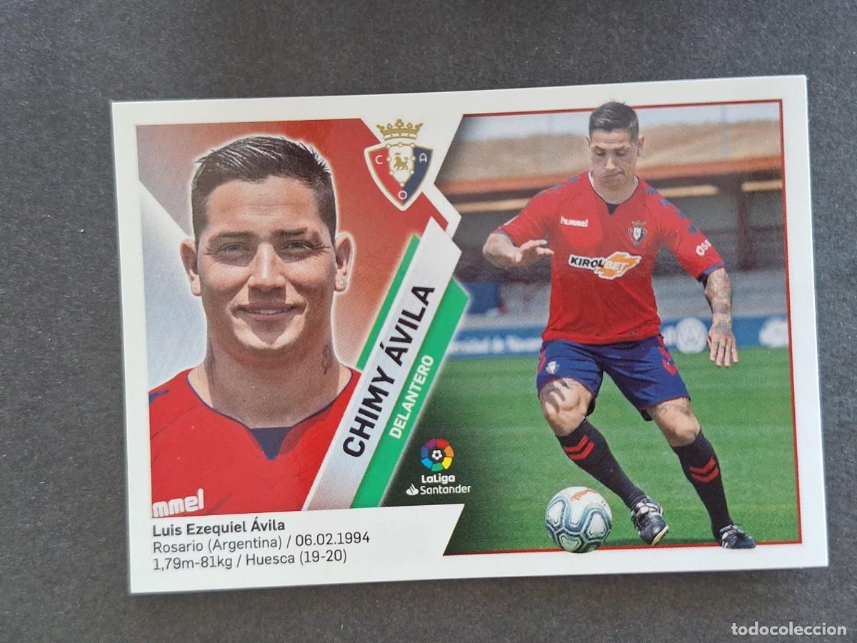 Cromos de f&uacute;tbol: L2 CHIMY AVILA C. A. OSASUNA FICHAJE 3 LIGA ESTE 2019 2020 19 20 NUNCA PEGADO SIN PEGAR
