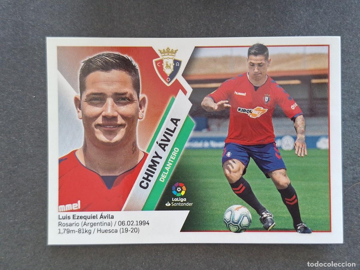 Cromos de f&uacute;tbol: L2 CHIMY AVILA C. A. OSASUNA FICHAJE 3 LIGA ESTE 2019 2020 19 20 NUNCA PEGADO SIN PEGAR