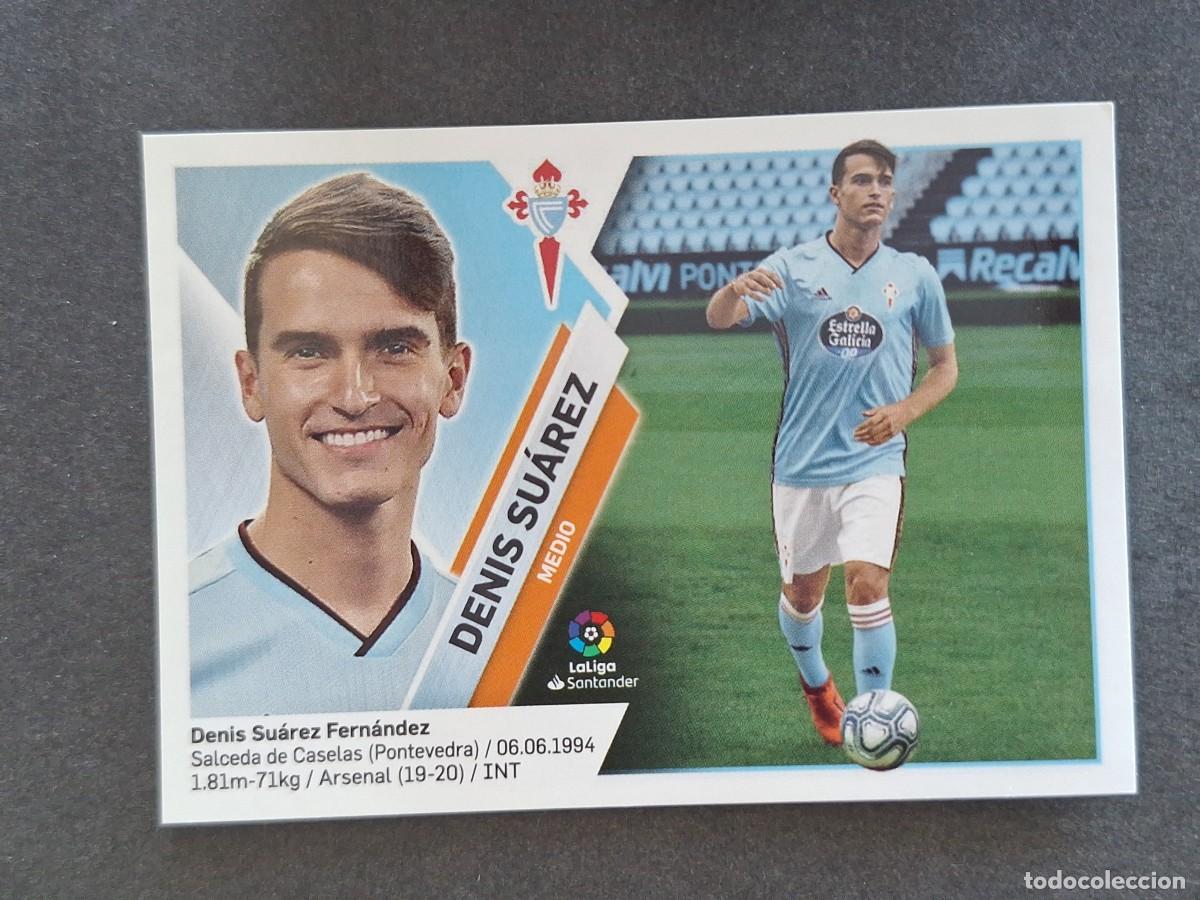 Cromos de f&uacute;tbol: L2 DENIS SUAREZ CELTA DE VIGO FICHAJE 6 LIGA ESTE 2019 2020 19 20 NUNCA PEGADO SIN PEGAR