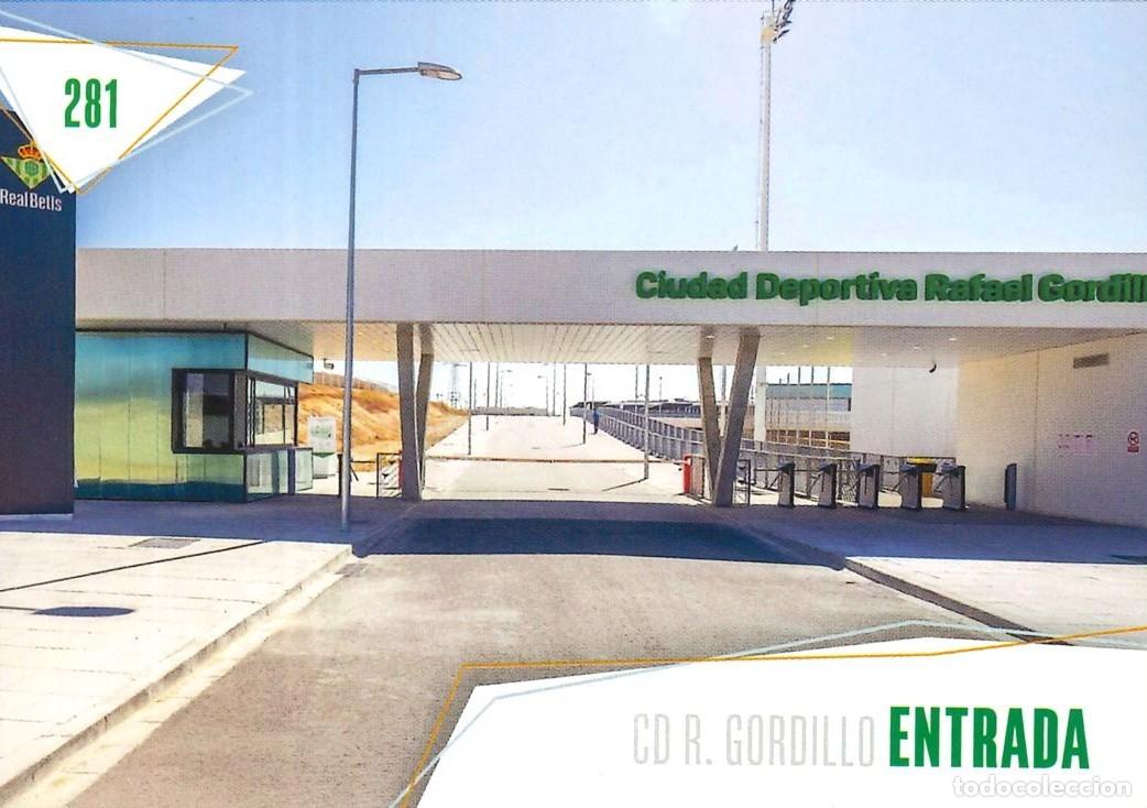 Cromos de f&uacute;tbol: FUTBOL - BETIS CARDS - 2025-2026 - 25-26 - REAL BETIS - 280 - CIUDAD DEP. RAFAEL GORDILLO - ENTRADA
