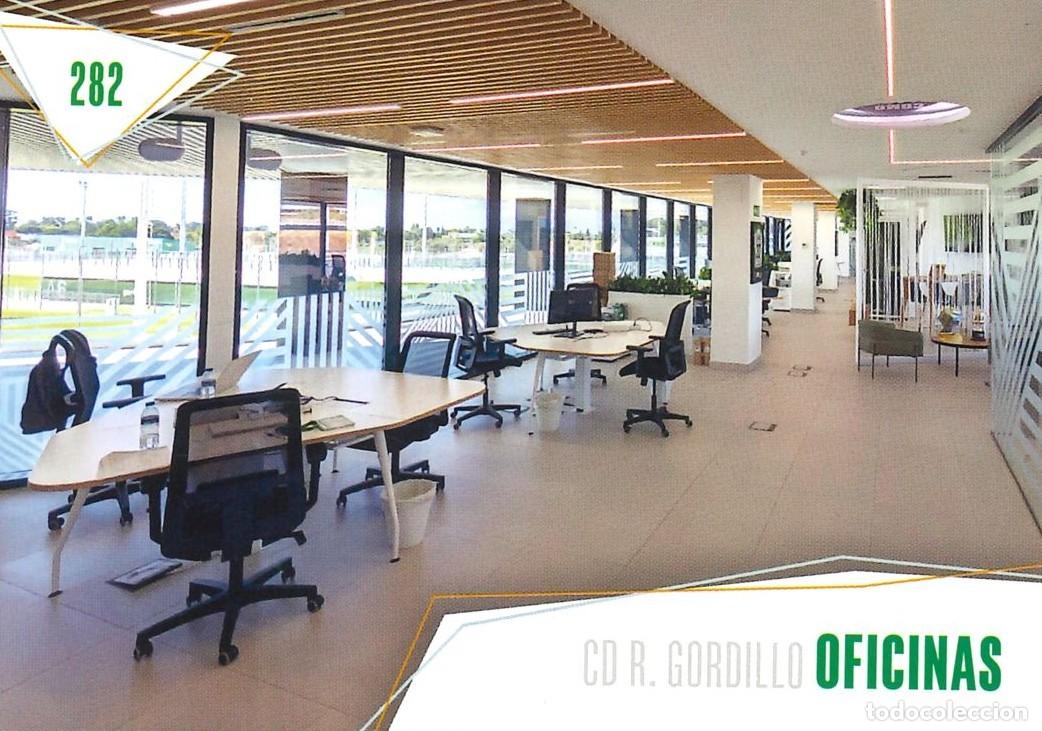 Cromos de f&uacute;tbol: FUTBOL - BETIS CARDS - 2025-2026 - 25-26 - REAL BETIS - 282 - CIUDAD DEP. RAFAEL GORDILLO - OFICINAS