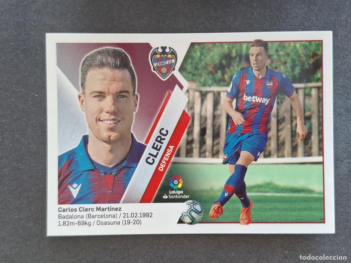 Cromos de f&uacute;tbol: L2 CLERC LEVANTE U. D. FICHAJE 18 LIGA ESTE 2019 2020 19 20 NUNCA PEGADO SIN PEGAR