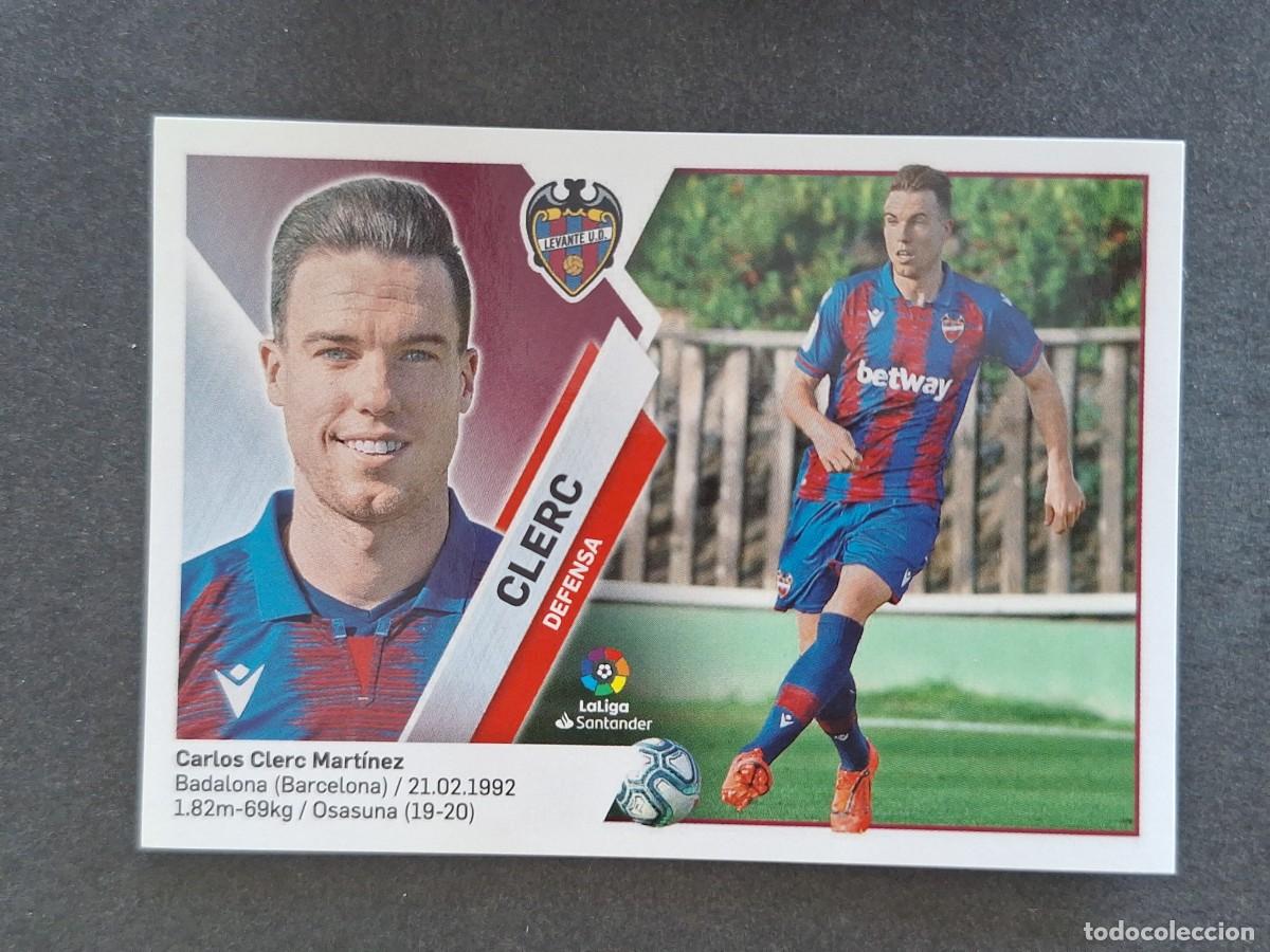Cromos de f&uacute;tbol: L2 CLERC LEVANTE U. D. FICHAJE 18 LIGA ESTE 2019 2020 19 20 NUNCA PEGADO SIN PEGAR