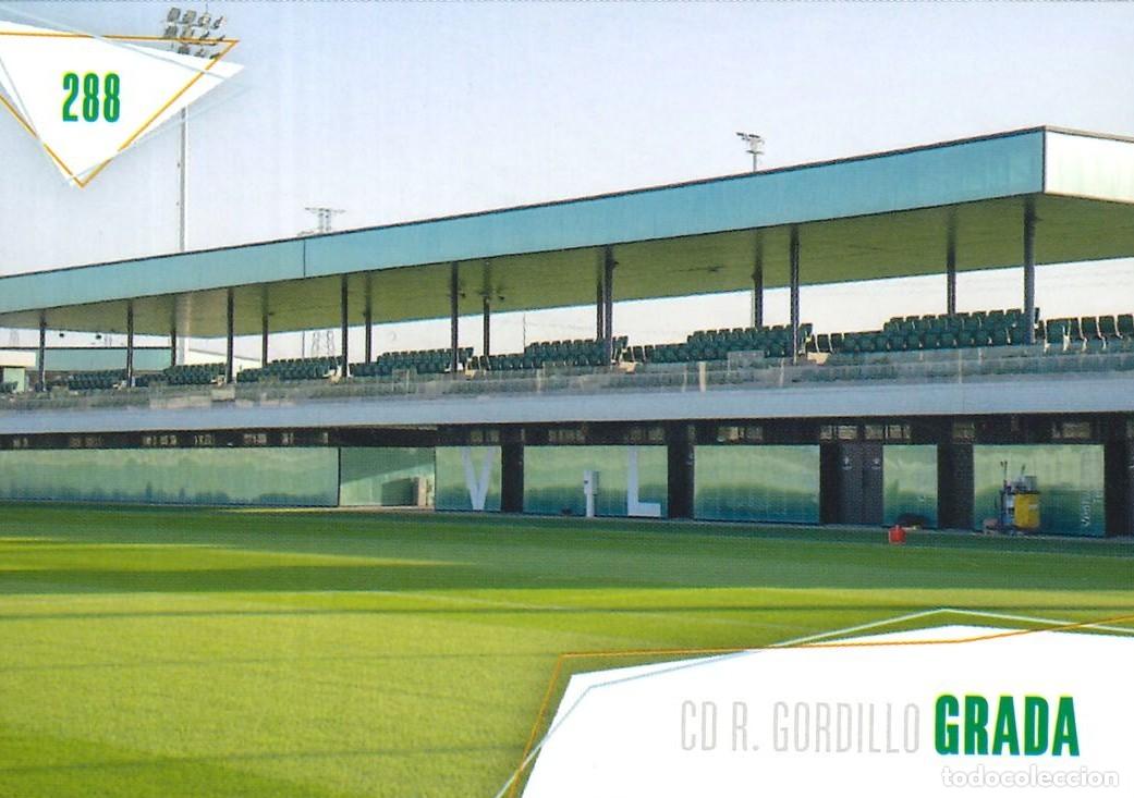 Cromos de f&uacute;tbol: FUTBOL - BETIS CARDS - 2025-2026 - 25-26 - REAL BETIS - 288 - CIUDAD DEP. RAFAEL GORDILLO - GRADA