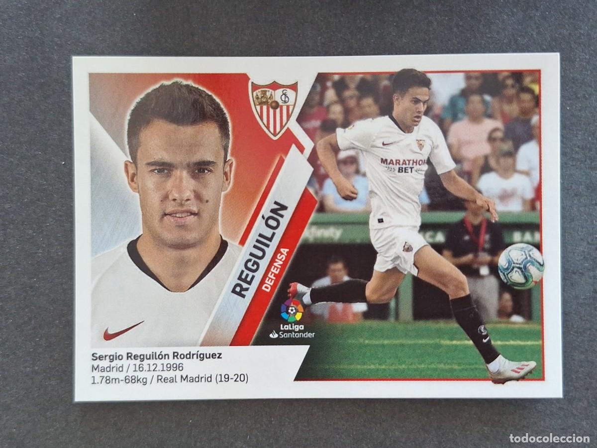 Cromos de f&uacute;tbol: L2 REGUILON SEVILLA F. C. FICHAJE 23 LIGA ESTE 2019 2020 19 20 NUNCA PEGADO SIN PEGAR