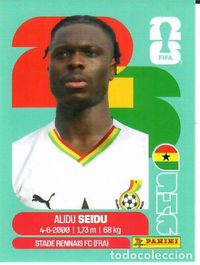Cromos de f&uacute;tbol: CROMO PANINI MUNDIAL WORLD CUP 2026 - GHA5 GHA 5 - SEIDU - GHANA