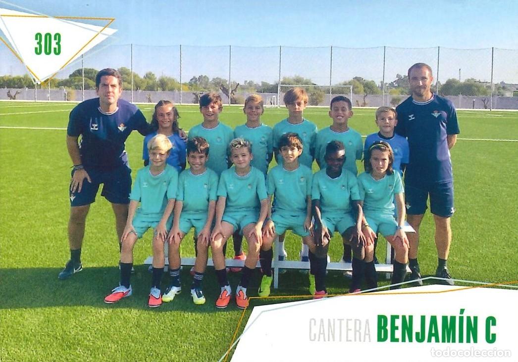 Cromos de f&uacute;tbol: FUTBOL - BETIS CARDS - 2025-2026 - 25-26 - REAL BETIS - 303 - CANTERA - BENJAMIN C