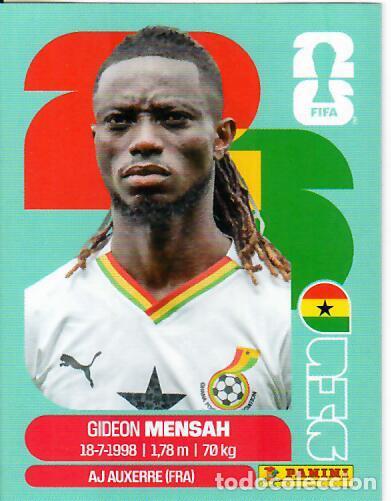 Cromos de f&uacute;tbol: CROMO PANINI MUNDIAL WORLD CUP 2026 - GHA7 GHA 7 - MENSAH - GHANA