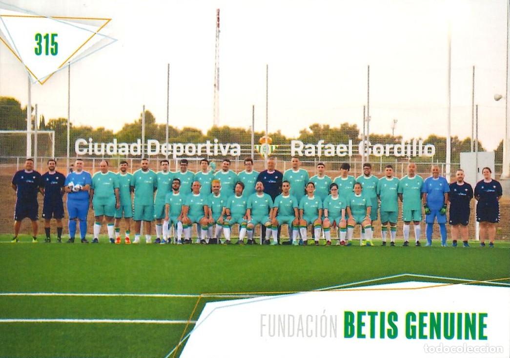 Cromos de f&uacute;tbol: FUTBOL - BETIS CARDS - 2025-2026 - 25-26 - REAL BETIS - 315 - FUNDACION - BETIS GENUINE