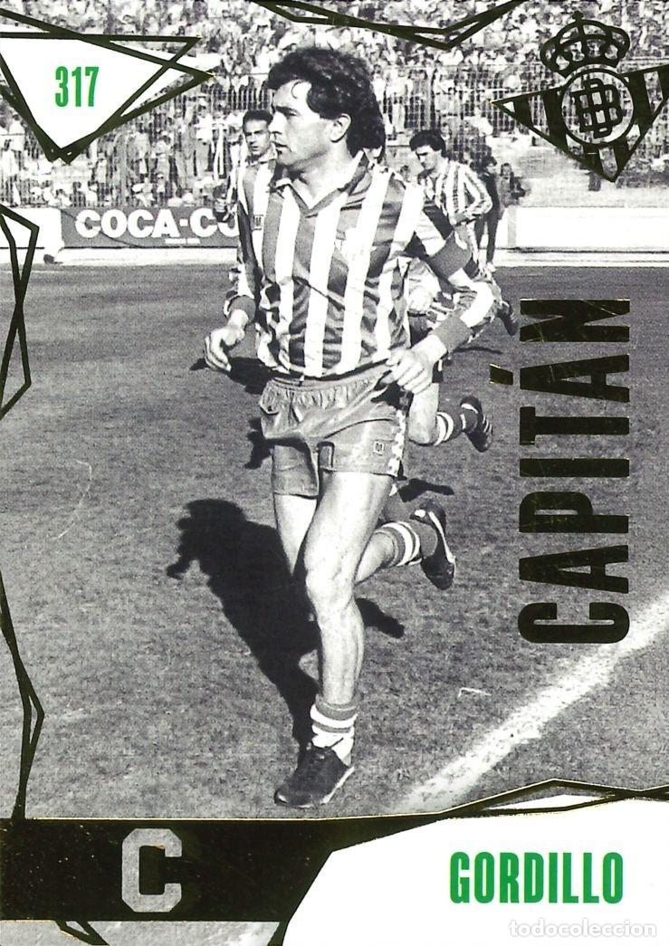 Cromos de f&uacute;tbol: FUTBOL - BETIS CARDS - 2025-2026 - 25-26 - REAL BETIS - 317 - RAFAEL GORDILLO - CAPITAN