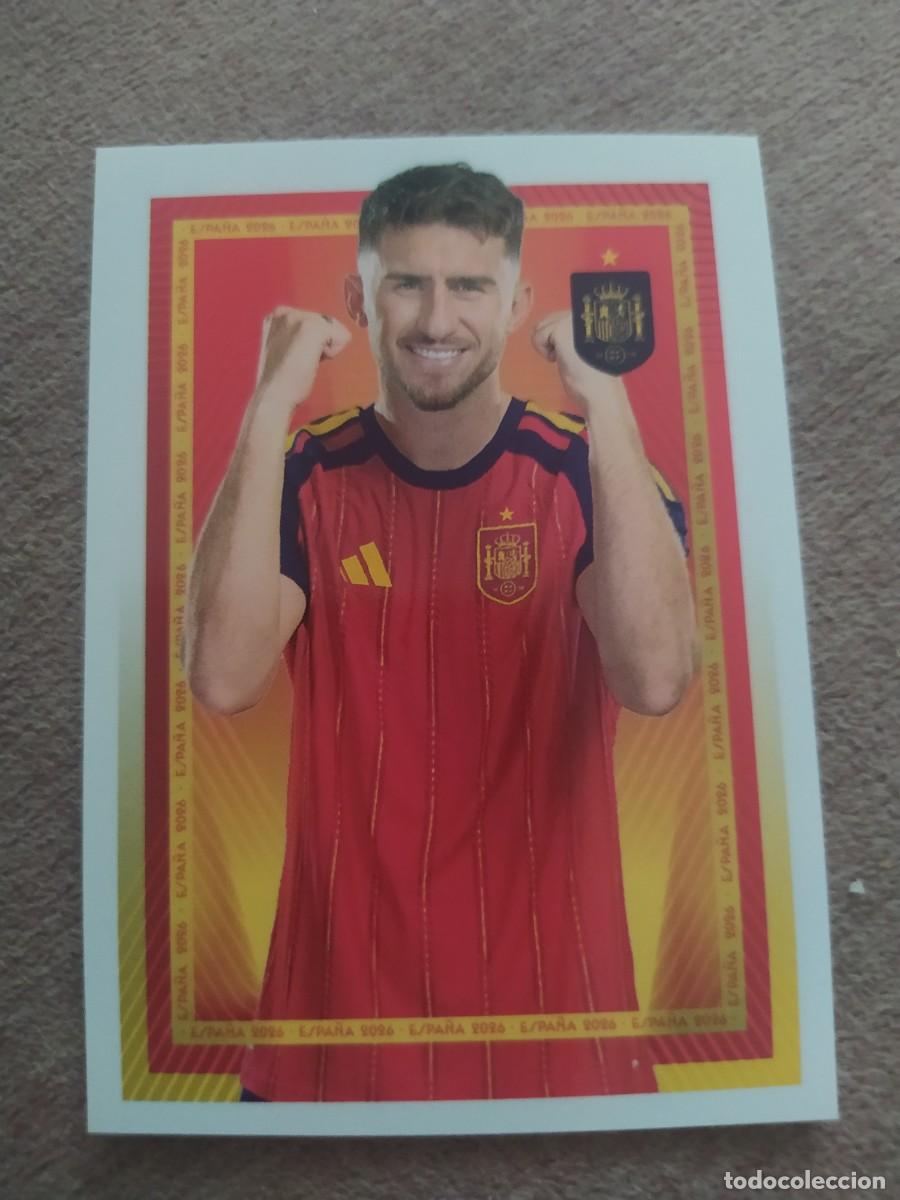 Cromos de f&uacute;tbol: Pegatina 19 Laporte Espa&ntilde;a Selecci&oacute;n Mundial 2026 Carrefour Panini