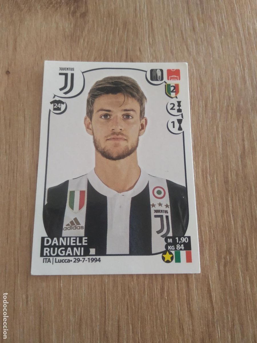 Cromos de f&uacute;tbol: 292 RUGANI JUVENTUS TURIN CROMO FUTBOL PANINI LIGA ITALIA 17-18 CALCIATORI 2017-2018