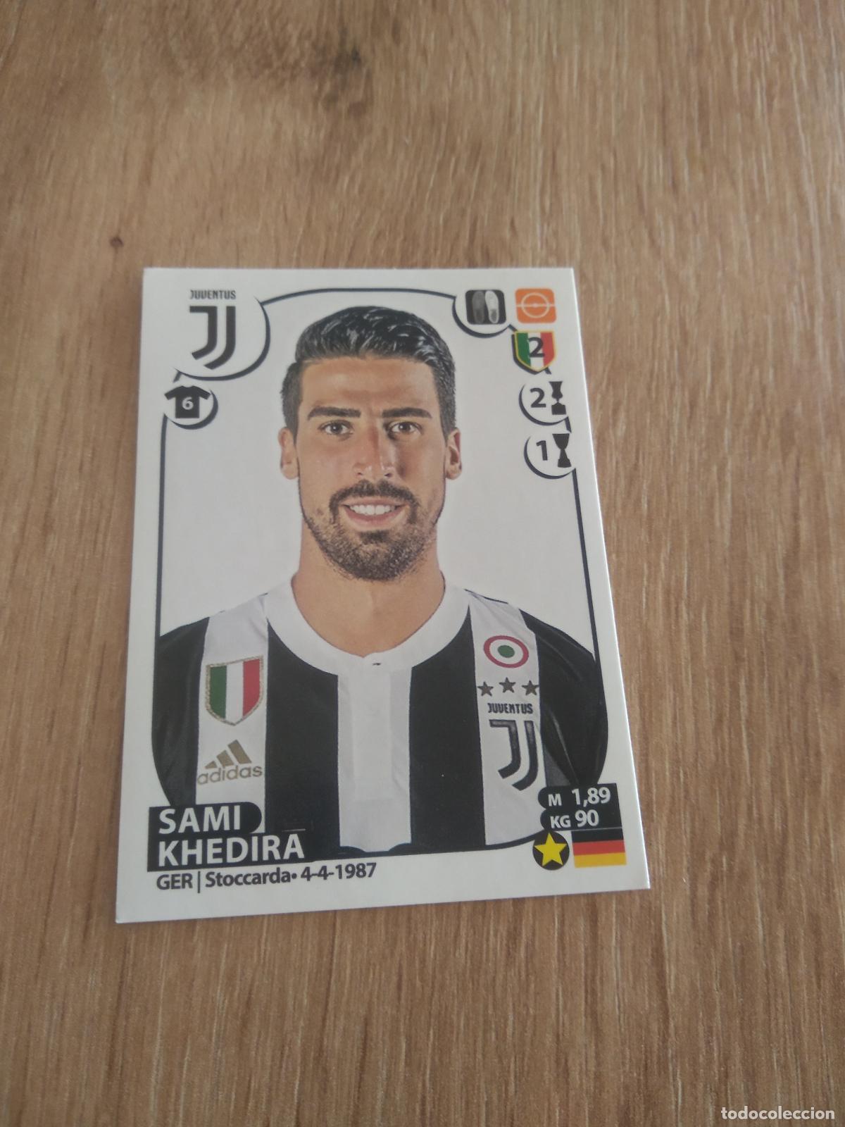 Cromos de f&uacute;tbol: 301 KHEDIRA JUVENTUS TURIN CROMO FUTBOL PANINI LIGA ITALIA 17-18 CALCIATORI 2017-2018