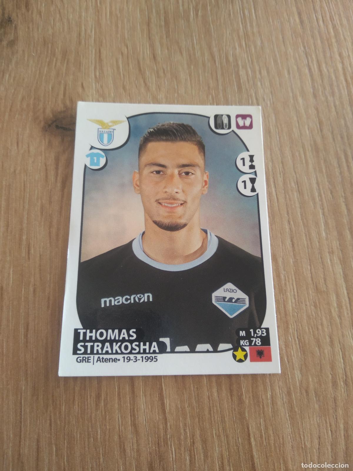 Cromos de Futebol: 318 THOMAS STRAKOSHA LAZIO CROMO FUTBOL PANINI LIGA ITALIA 17-18 CALCIATORI 2017-2018