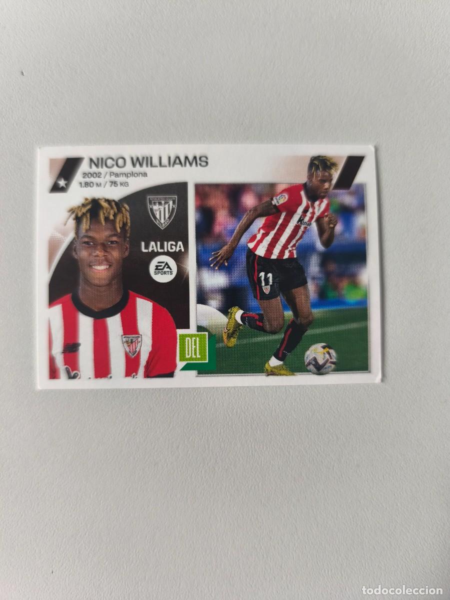 Cromos de f&uacute;tbol: LIGA ESTE 2023 2024 23 24 NICO WILLIAMS ATHLETIC CLUB 17 CMR2