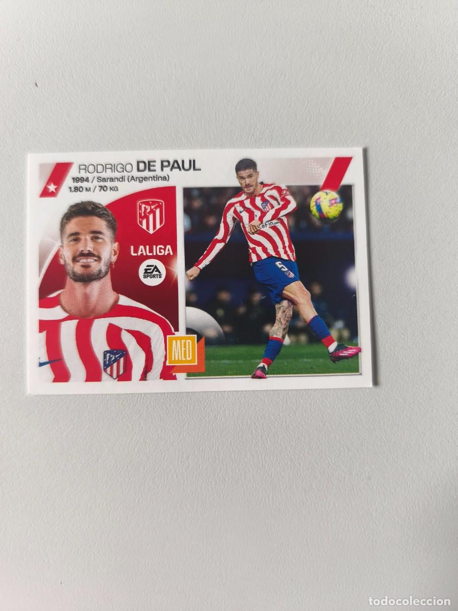 Cromos de f&uacute;tbol: LIGA ESTE 2023 2024 23 24 RODRIGO DE PAUL ATLETICO DE MADRID 14 CMR2