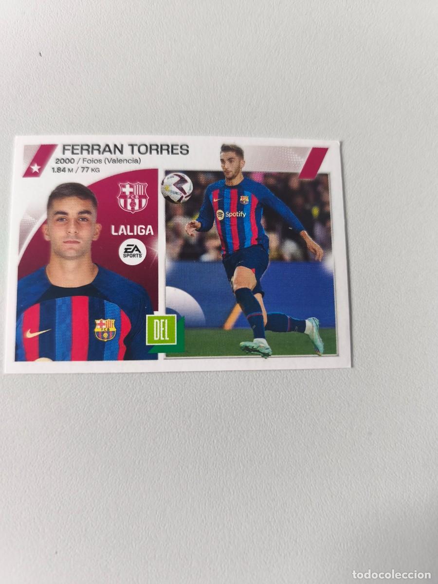 Cromos de f&uacute;tbol: LIGA ESTE 2023 2024 23 24 FERRAN TORRES BARCELONA 17 CMR2