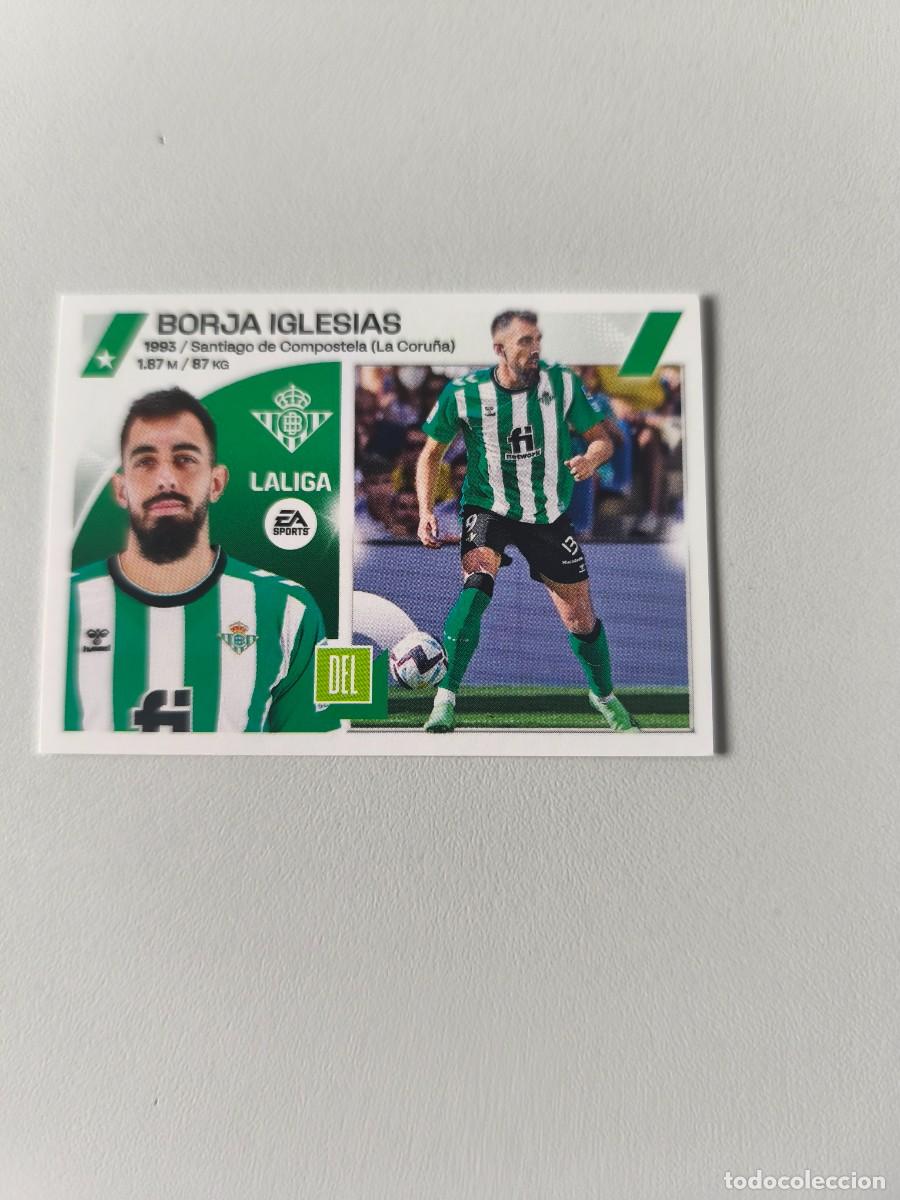 Cromos de f&uacute;tbol: LIGA ESTE 2023 2024 23 24 BORJA IGLESIAS BETIS 20 CMR2