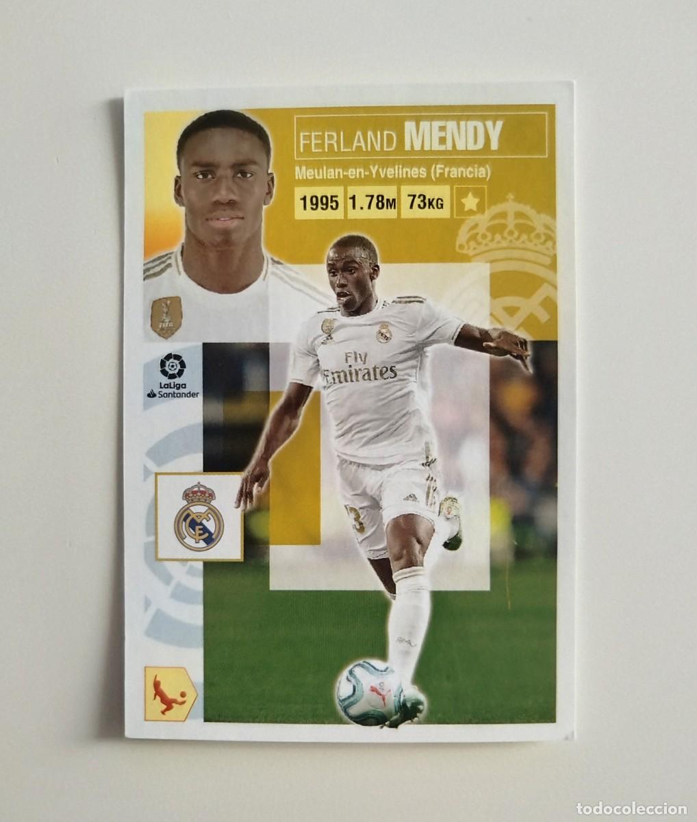 Cromos de f&uacute;tbol: Mendy 8 SIN PEGAR NUNCA PEGADO Real Madrid CF Liga Ediciones Este 20 21 / 2020 2021
