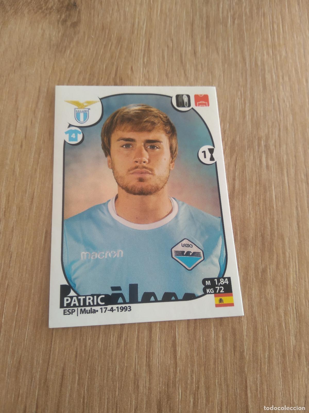 Cromos de f&uacute;tbol: 325 PATRIC LAZIO CROMO FUTBOL PANINI LIGA ITALIA 17-18 CALCIATORI 2017-2018
