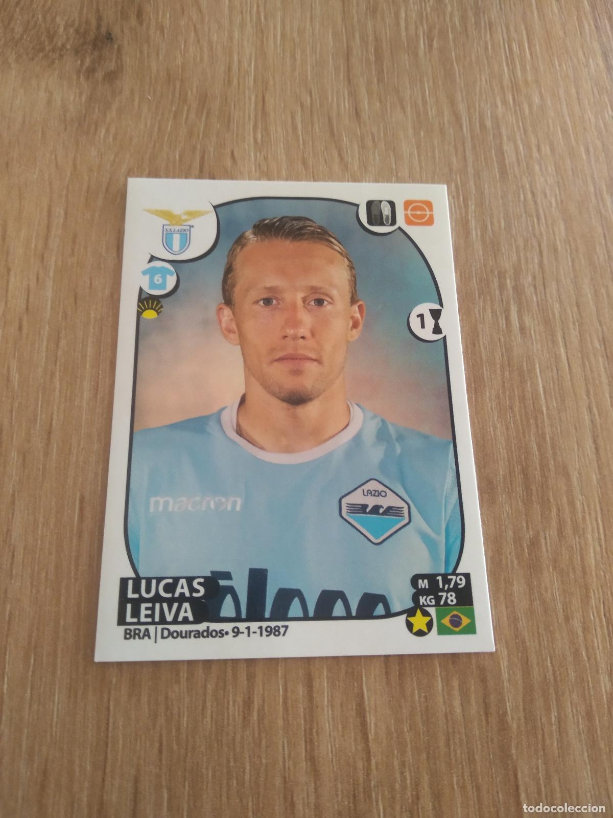 Cromos de f&uacute;tbol: 329 LUCAS LEIVA LAZIO CROMO FUTBOL PANINI LIGA ITALIA 17-18 CALCIATORI 2017-2018