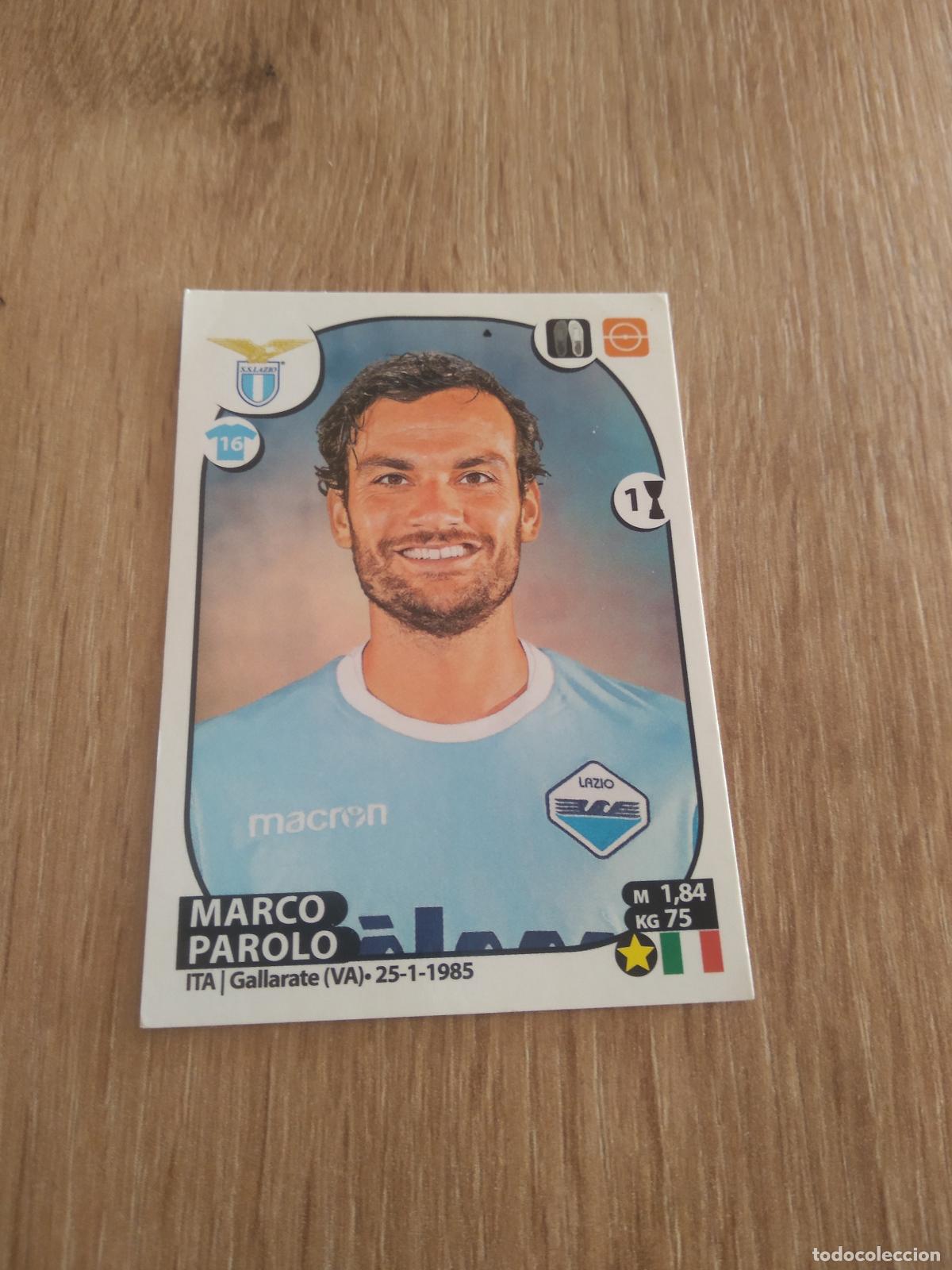 Cromos de f&uacute;tbol: 330 MARCO PAROLO LAZIO CROMO FUTBOL PANINI LIGA ITALIA 17-18 CALCIATORI 2017-2018