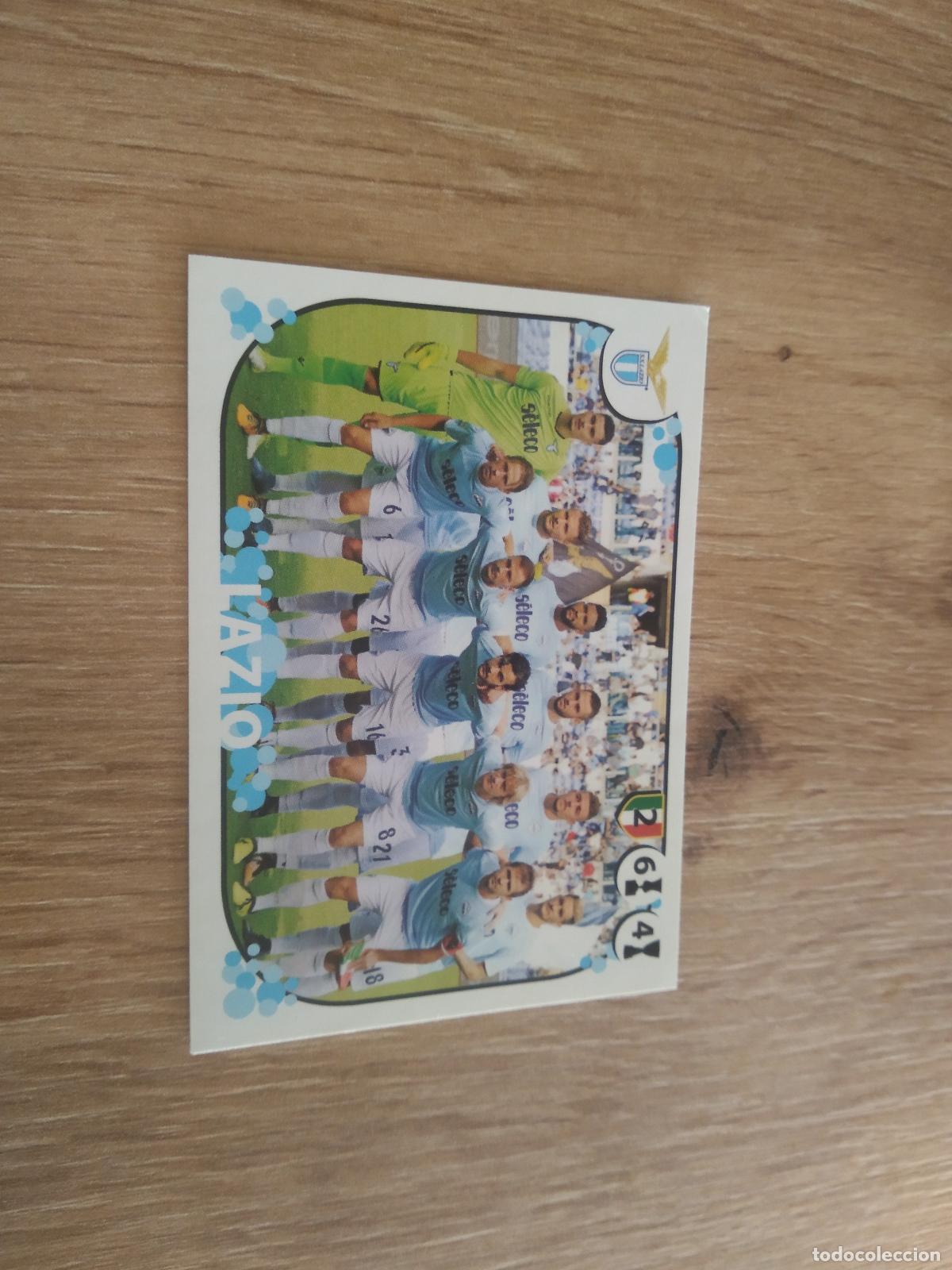 Cromos de f&uacute;tbol: 337 EQUIPO PLANTILLA LAZIO CROMO FUTBOL PANINI LIGA ITALIA 17-18 CALCIATORI 2017-2018