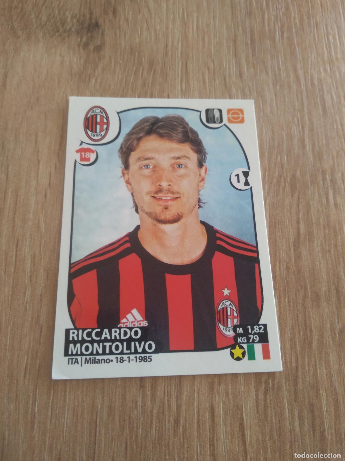 Cromos de f&uacute;tbol: 355 MONTOLIVO AC MILAN CROMO FUTBOL PANINI LIGA ITALIA 17-18 CALCIATORI 2017-2018