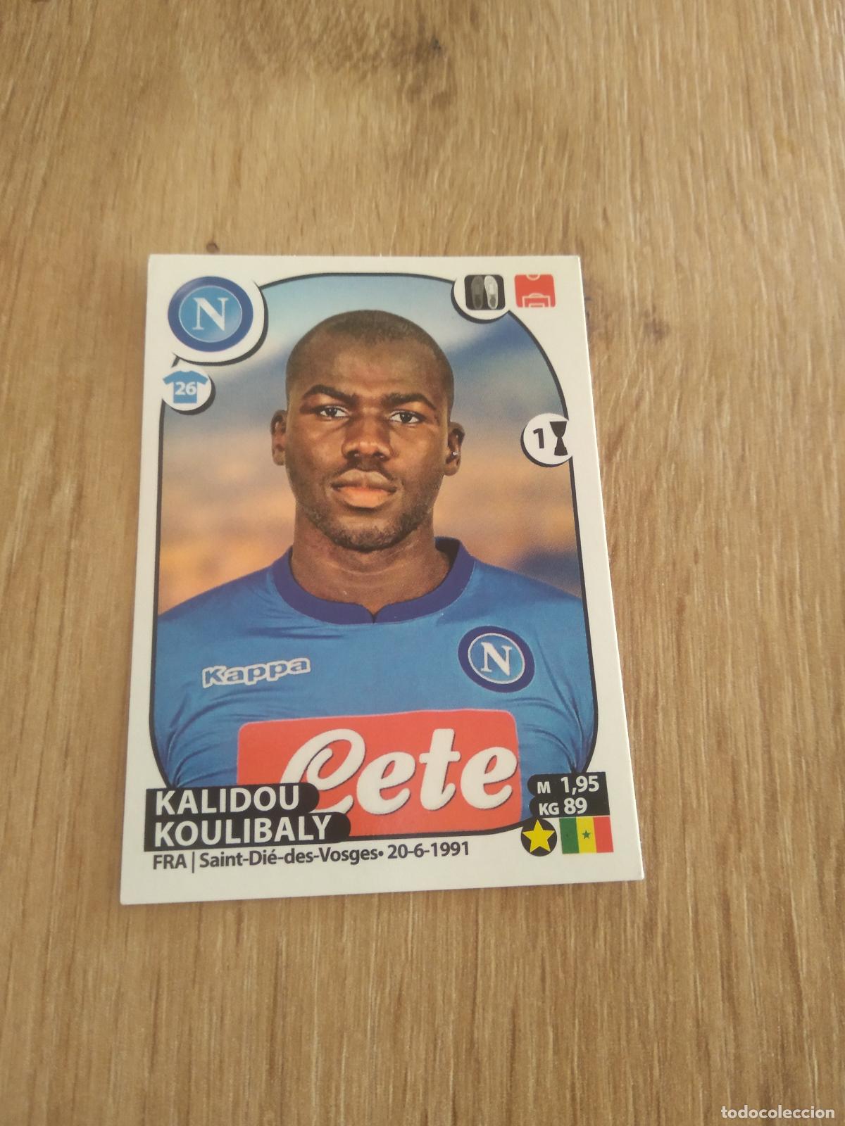 Cromos de f&uacute;tbol: 372 KOULIBALY NAPOLES NAPOLI CROMO FUTBOL PANINI LIGA ITALIA 17-18 CALCIATORI 2017-2018