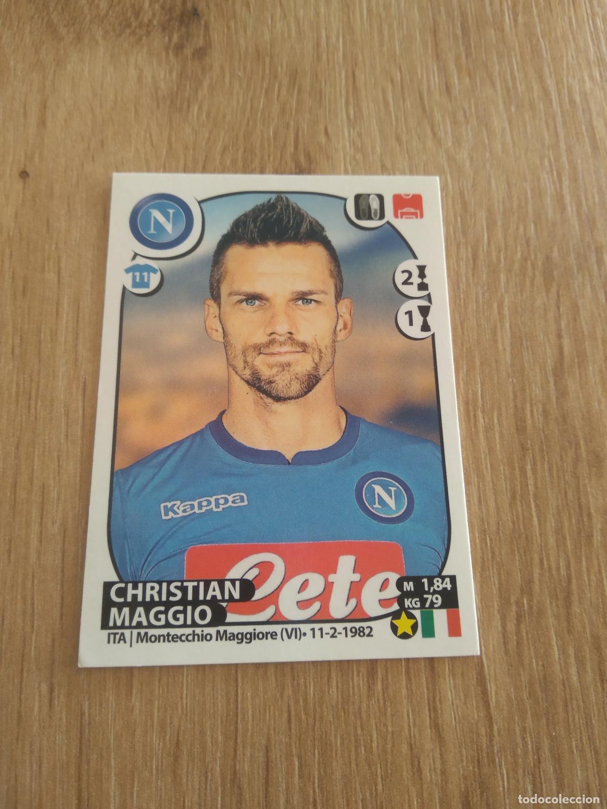 Cromos de f&uacute;tbol: 378 CHRISTIAN MAGGIO NAPOLES NAPOLI CROMO FUTBOL PANINI LIGA ITALIA 17-18 CALCIATORI 2017-2018