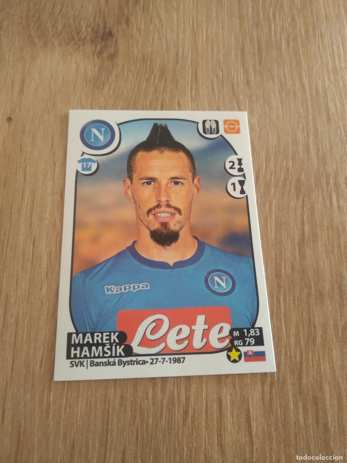 Cromos de f&uacute;tbol: 384 HAMSIK NAPOLES NAPOLI CROMO FUTBOL PANINI LIGA ITALIA 17-18 CALCIATORI 2017-2018