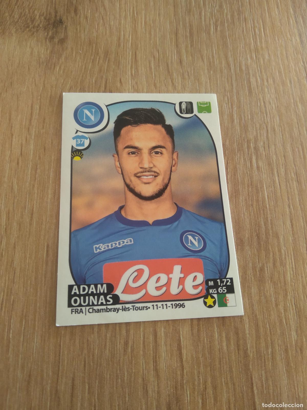 Cromos de f&uacute;tbol: 388 ADAM OUNAS NAPOLES NAPOLI CROMO FUTBOL PANINI LIGA ITALIA 17-18 CALCIATORI 2017-2018