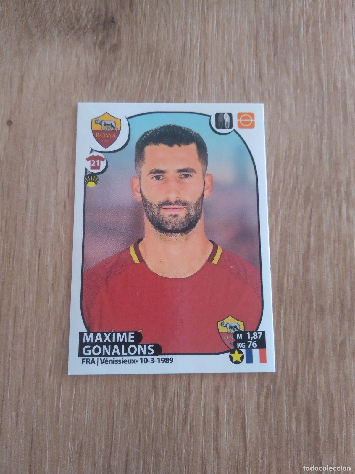 Cromos de f&uacute;tbol: 409 MAXIME GONALONS ROMA CROMO FUTBOL PANINI LIGA ITALIA 17-18 CALCIATORI 2017-2018