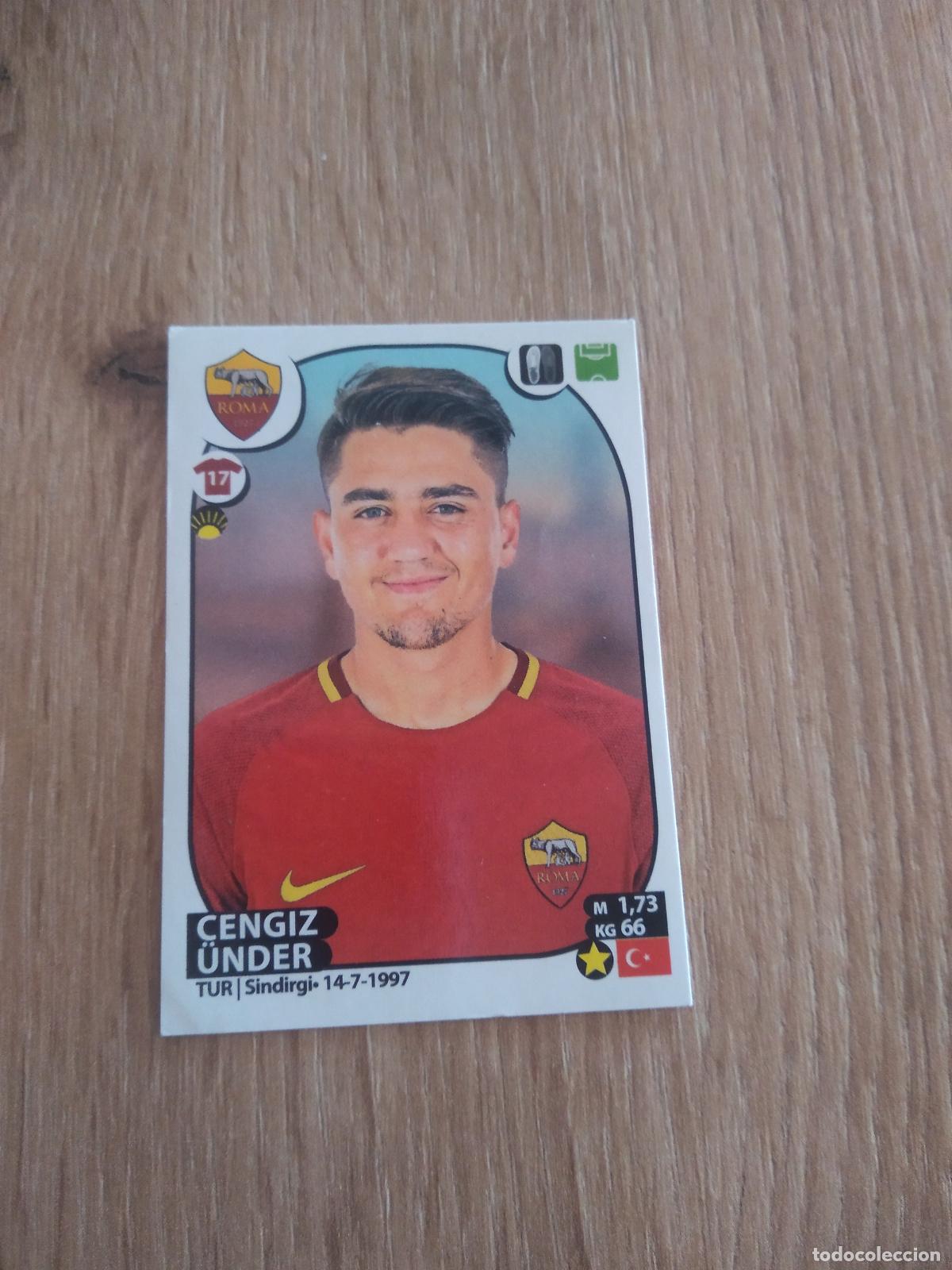 Cromos de f&uacute;tbol: 415 CENGIZ UNDER ROMA CROMO FUTBOL PANINI LIGA ITALIA 17-18 CALCIATORI 2017-2018