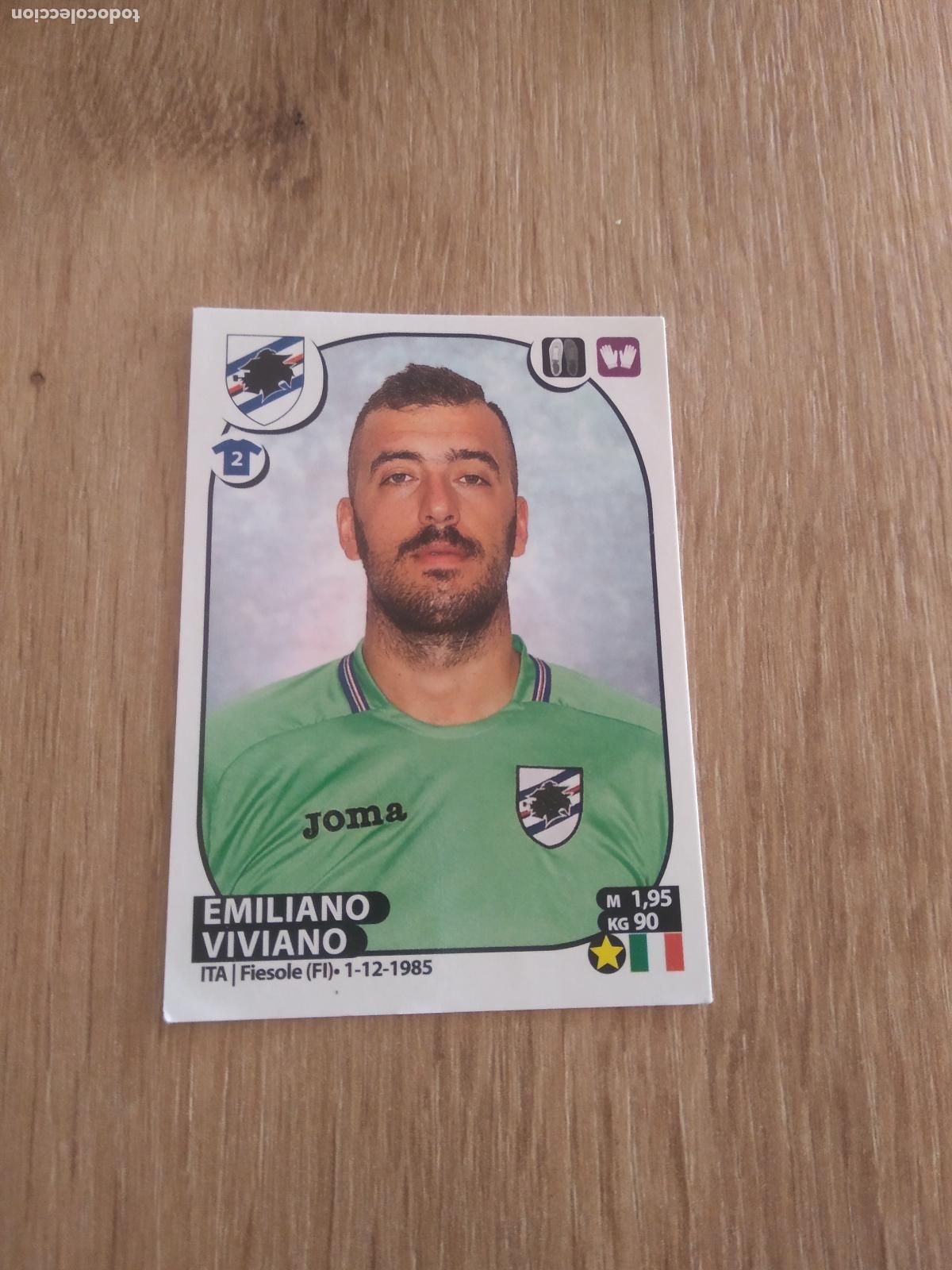 Fu&szlig;ball-Sticker: 430 EMILIANO VIVIANO SAMPDORIA CROMO FUTBOL PANINI LIGA ITALIA 17-18 CALCIATORI 2017-2018