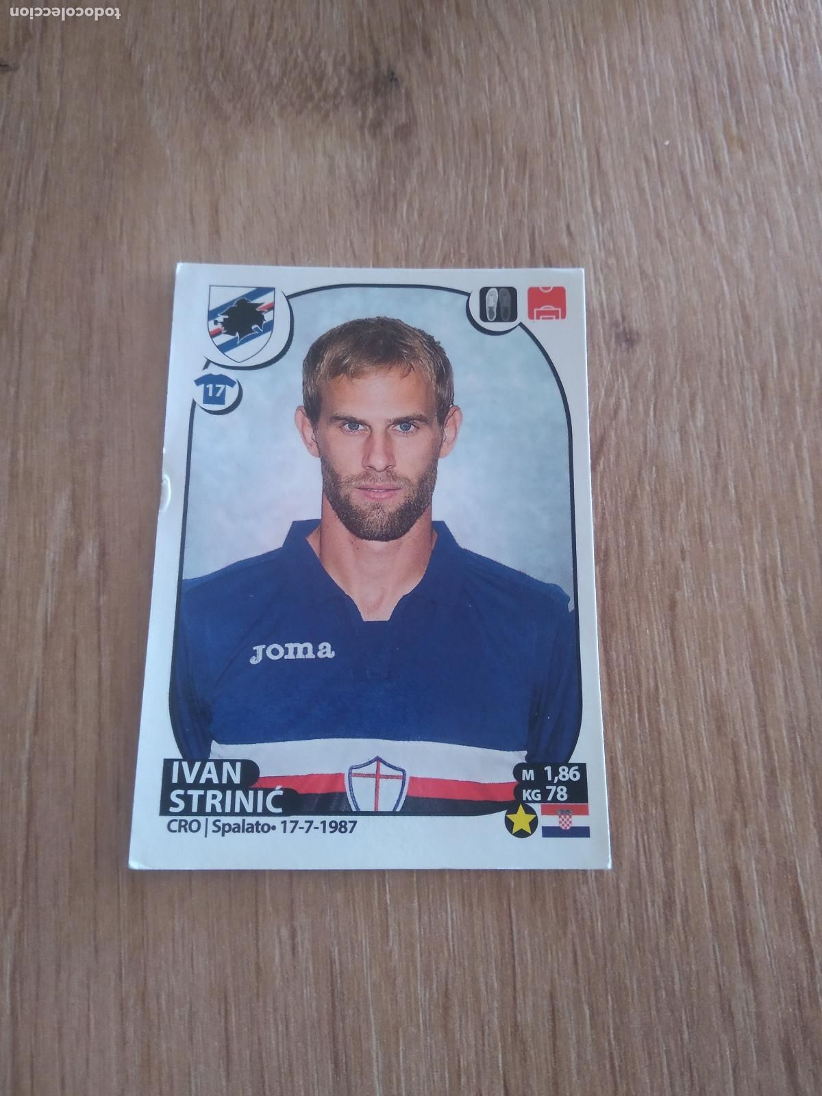 Cromos de Futebol: 434 IVAN STRINIC SAMPDORIA CROMO FUTBOL PANINI LIGA ITALIA 17-18 CALCIATORI 2017-2018