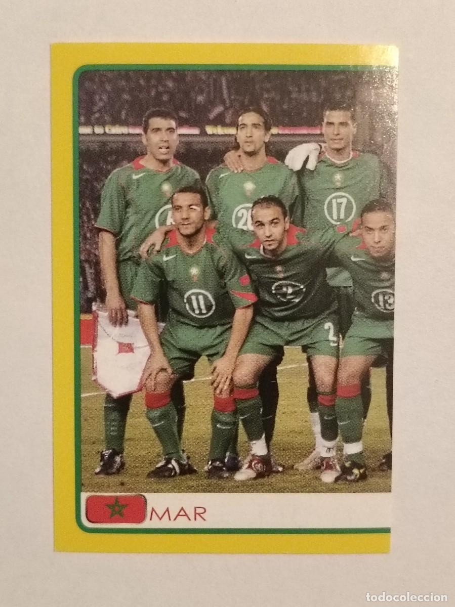 Cromos de f&uacute;tbol: #63 ALINEACION (MARRUECOS) AFRICA CUP/COPA 2008 PANINI