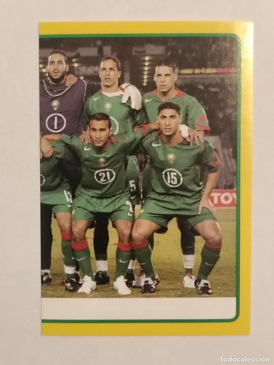 Cromos de f&uacute;tbol: #64 ALINEACION (MARRUECOS) AFRICA CUP/COPA 2008 PANINI