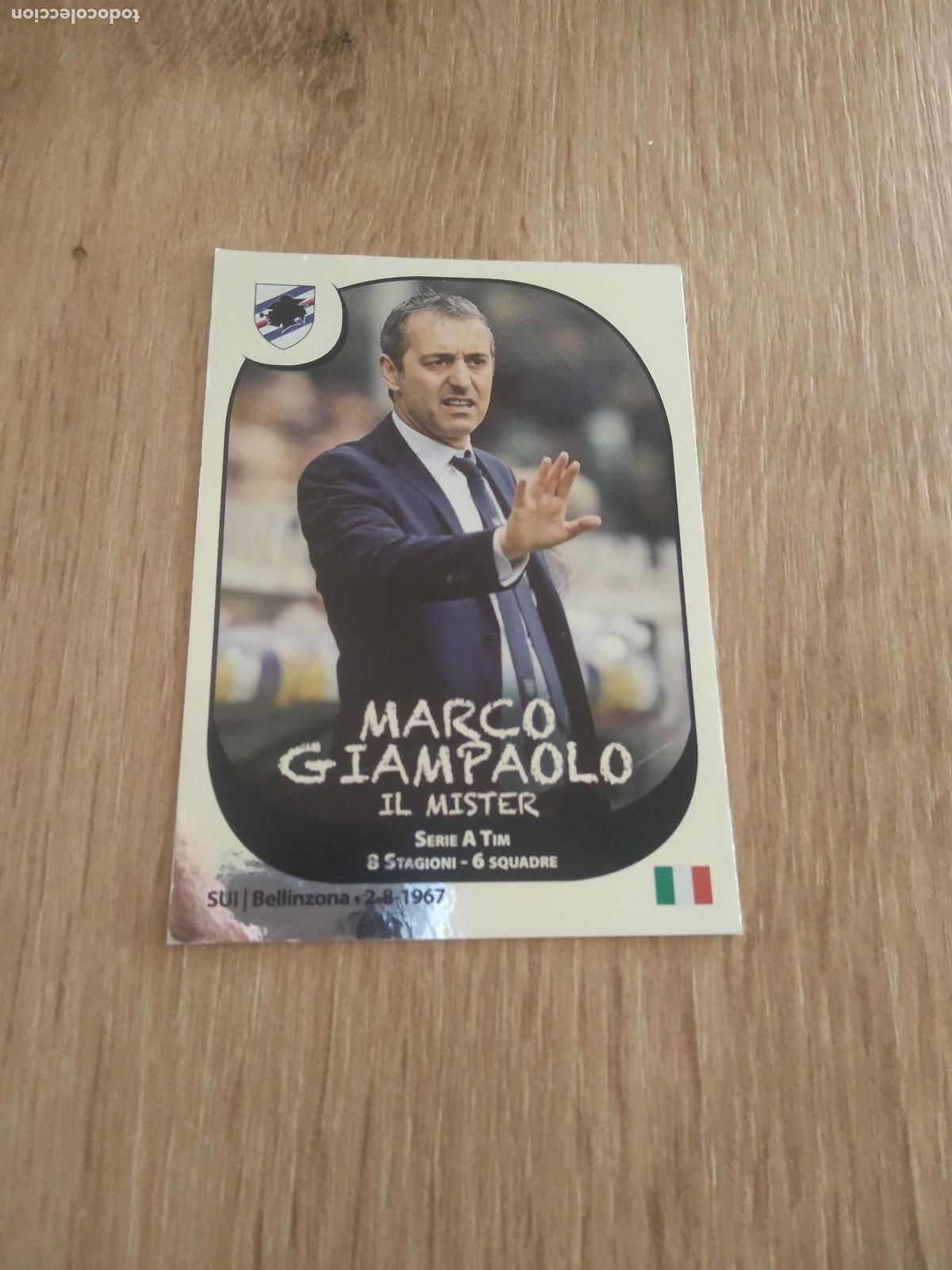 Cromos de f&uacute;tbol: 450 MARCO GIAMPAOLO SAMPDORIA CROMO FUTBOL PANINI LIGA ITALIA 17-18 CALCIATORI 2017-2018
