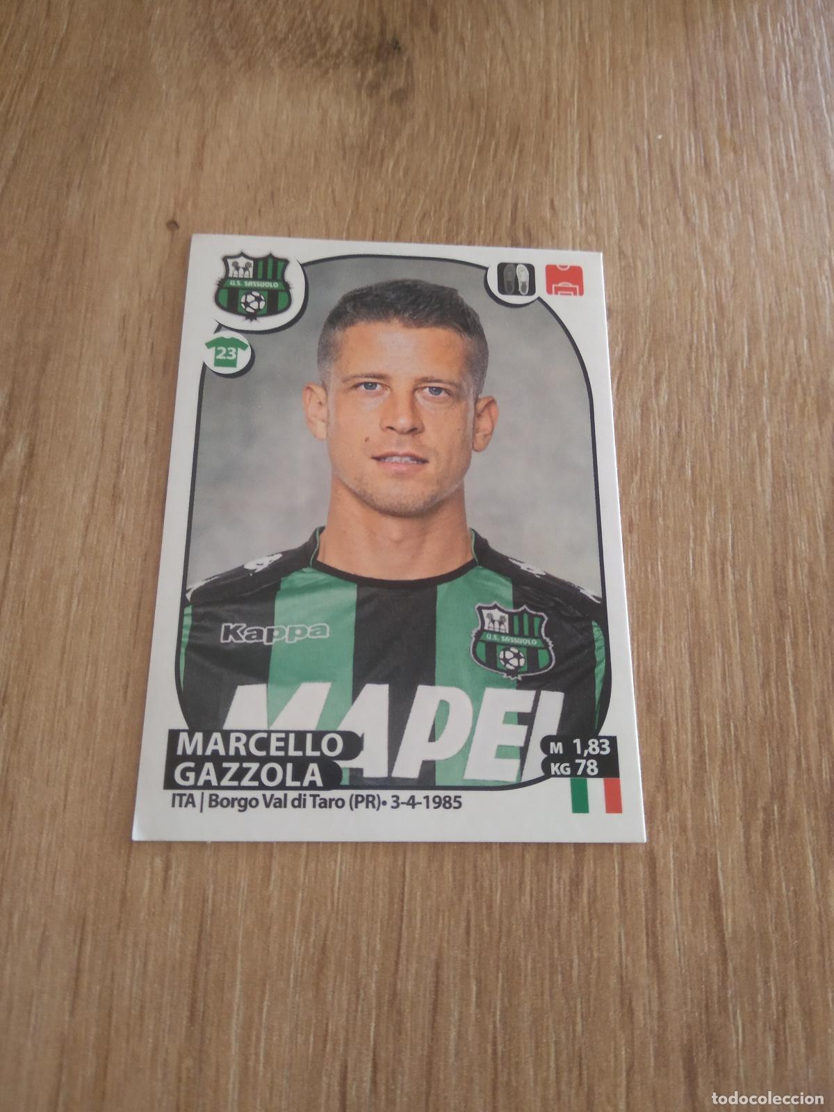 Cromos de f&uacute;tbol: 461 MARCELLO GAZZOLA SASSUOLO CROMO FUTBOL PANINI LIGA ITALIA 17-18 CALCIATORI 2017-2018